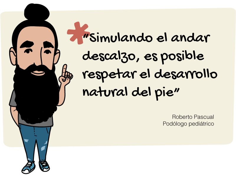 Desarrollo natural del pie