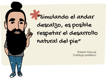 Desarrollo natural del pie