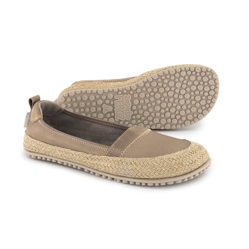 zapatillas alpargatas adulto unisex diseno minimalista respetuoso cuerda resinada piel beige teulada ss24 -02