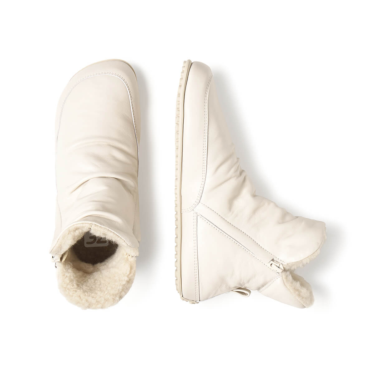 botas botines minimalistas otono invierno piel color beige chelva adulto aw25 03