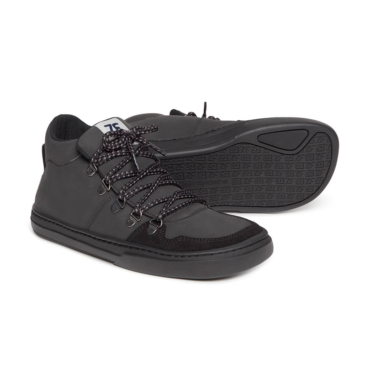botas veganas adultos forma pie color negro serra adulto aw25 02