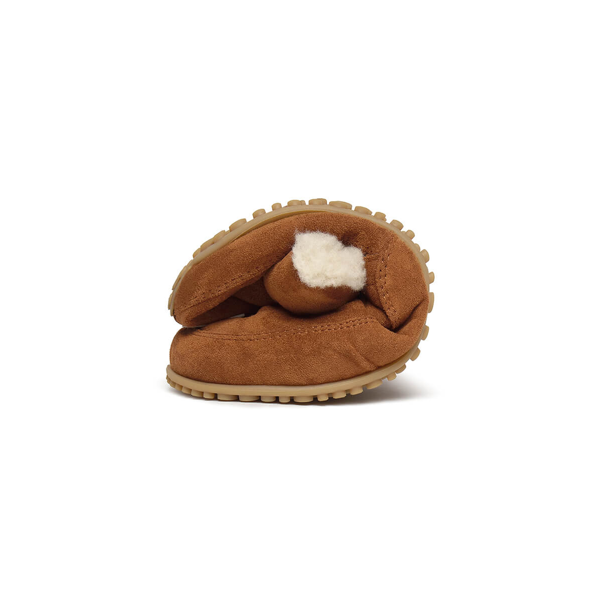 botines minimalistas diario piel color nut nuez marron claro chelva adulto aw25 0v4