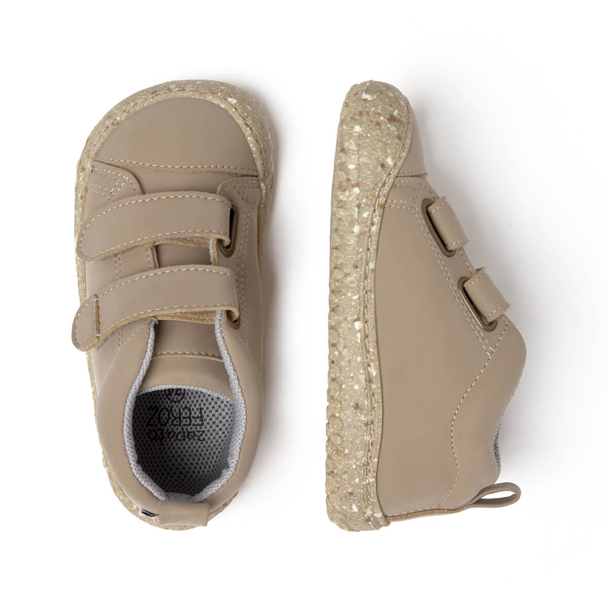 botitas minimalistas forro calentito transpirable ninos ninas color piedra liria rocker aw24 03