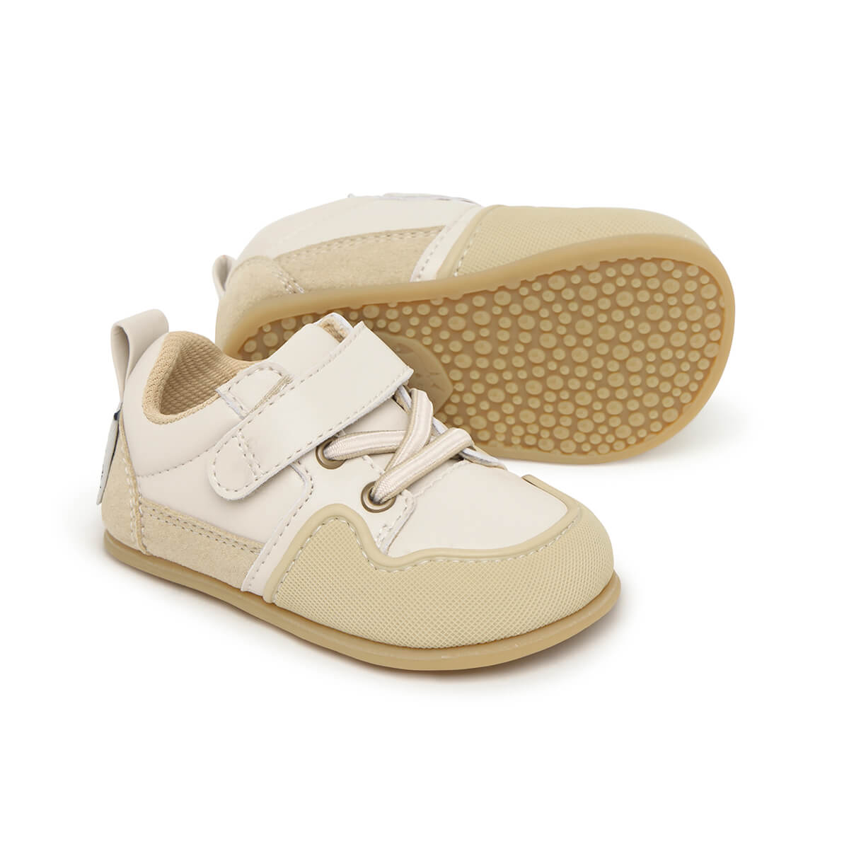 calzado barefoot primeros pasos bebe color beige off white cheste feroz AW25 02