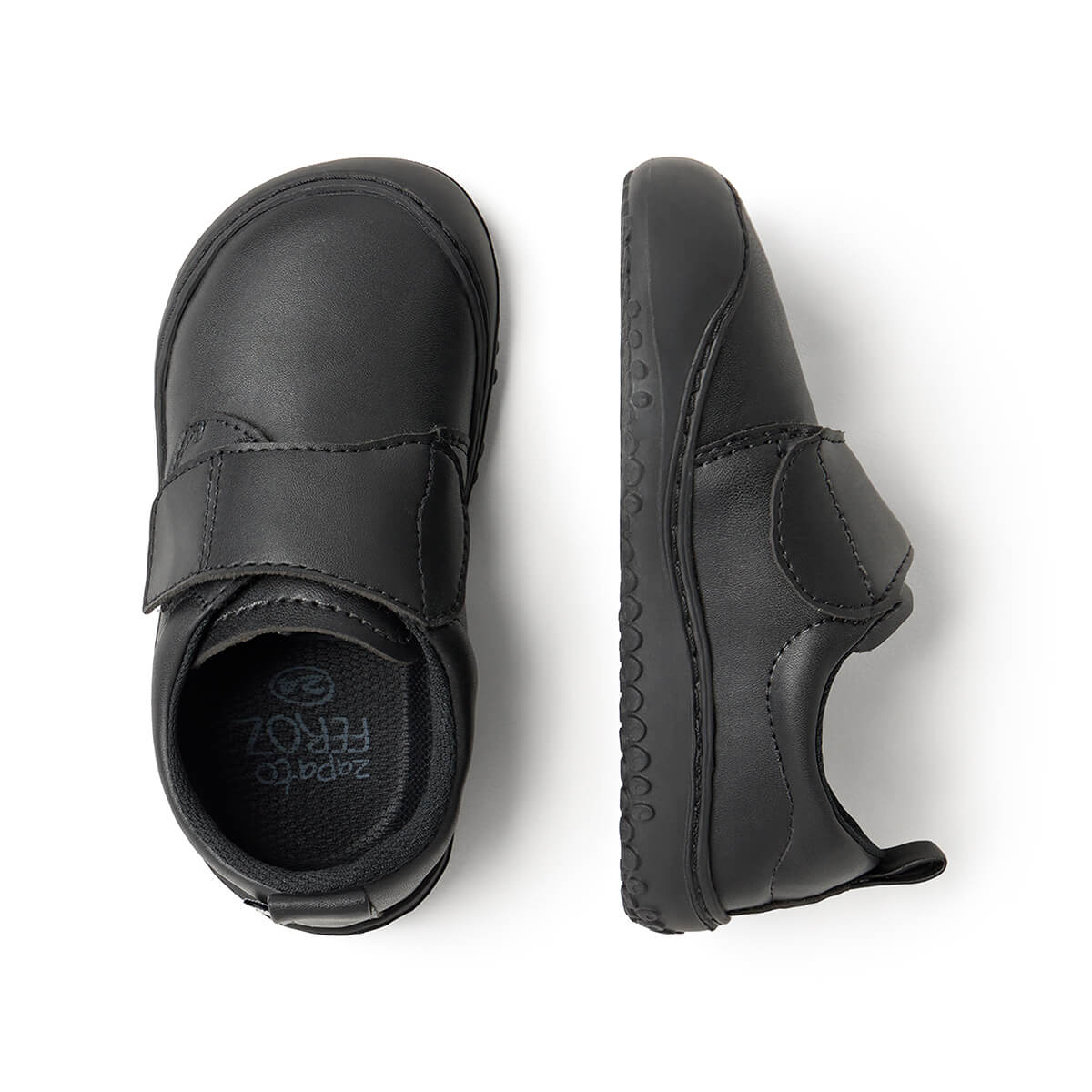 calzado barefoot respetuoso crecimiento movimiento libre pies ninos color negro garbi rocker aw25 03