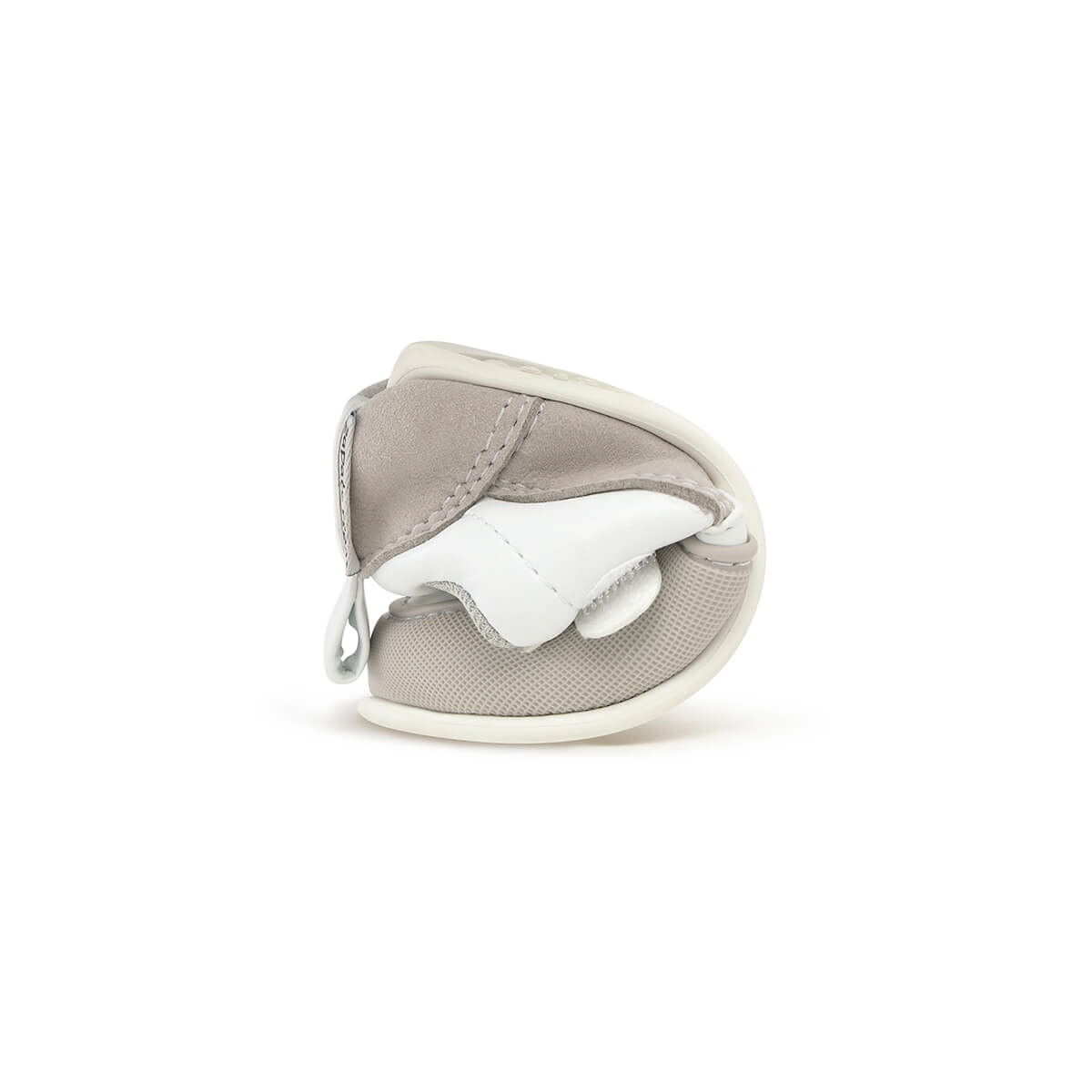 calzado barefoot suela fina flexible color blanco gris bebes cheste feroz AW25 04