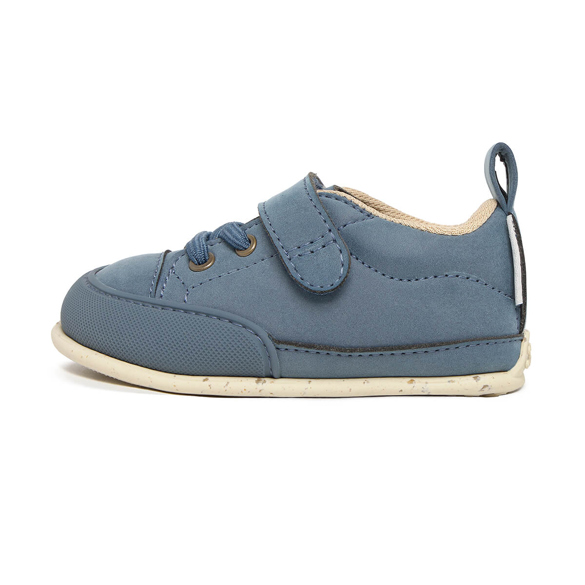 calzado barefoot vegano forma pie espacio dedos ninos ninas color azul denim paterna feroz aw25 01