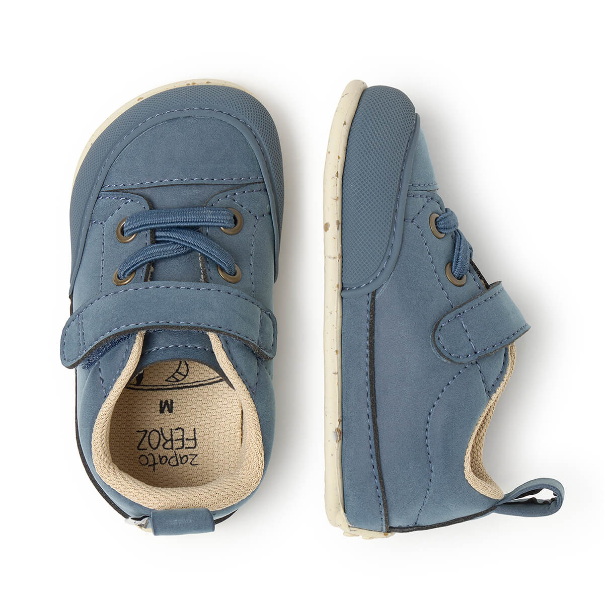 calzado barefoot vegano forma pie espacio dedos ninos ninas color azul denim paterna feroz aw25 03