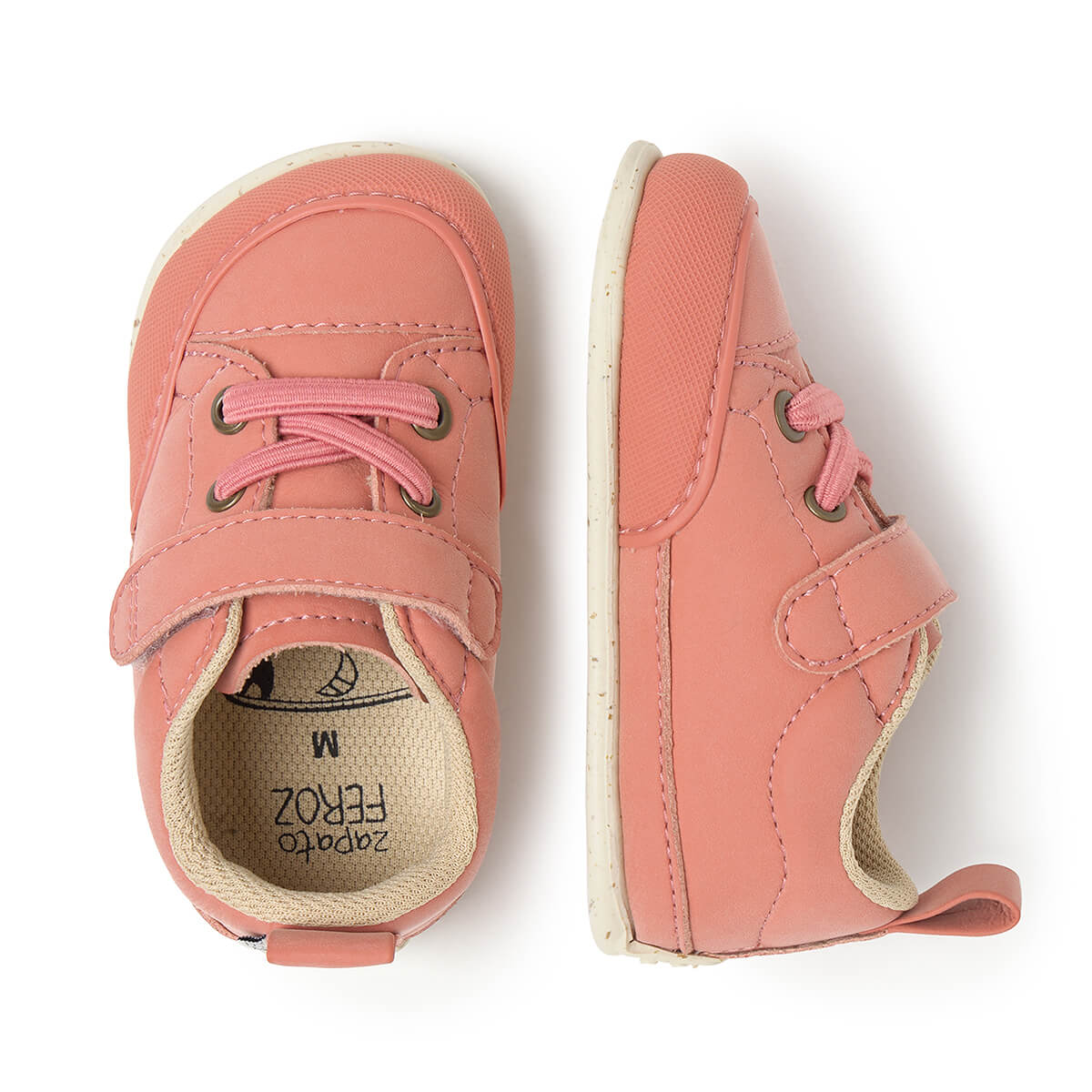 calzado barefoot vegano forma pie espacio dedos ninos ninas color frambuesa paterna feroz aw25 03