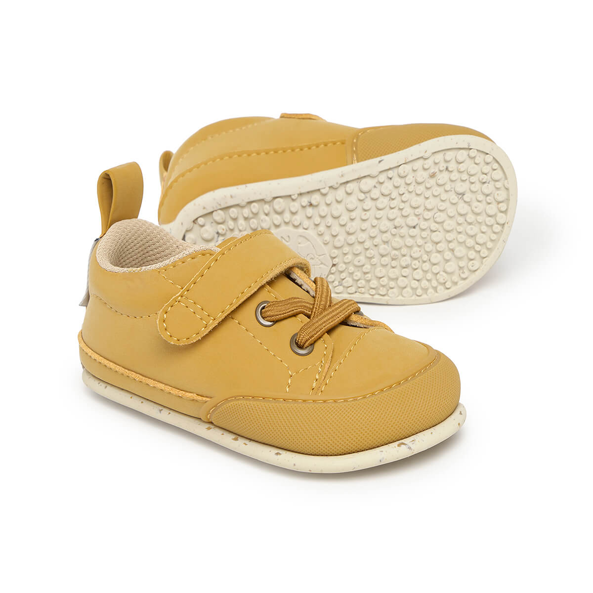 calzado barefoot vegano forma pie espacio dedos ninos ninas color mostaza paterna feroz aw25 02