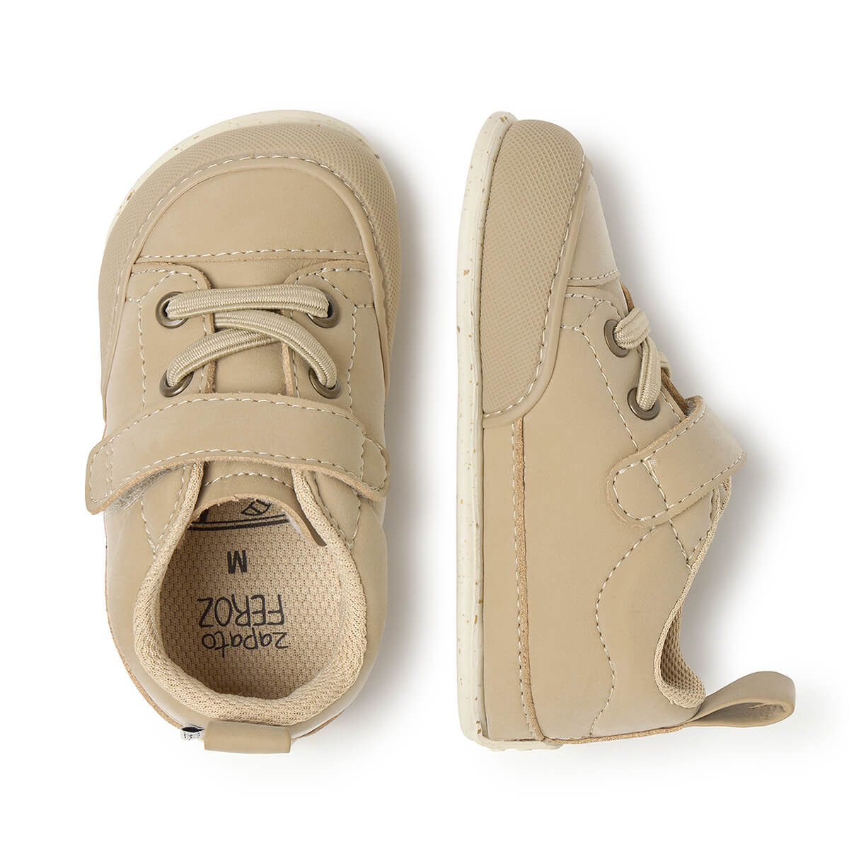 calzado barefoot vegano forma pie espacio dedos ninos ninas color piedra paterna feroz aw25 03