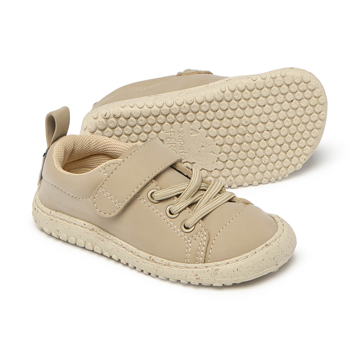 calzado barefoot vegano forma pie espacio dedos ninos ninas color piedra paterna rocker aw25 02