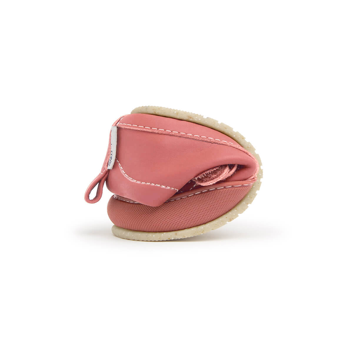 calzado bota minimalista otono invierno bebe color rojo frambuesa liria feroz aw24 04a