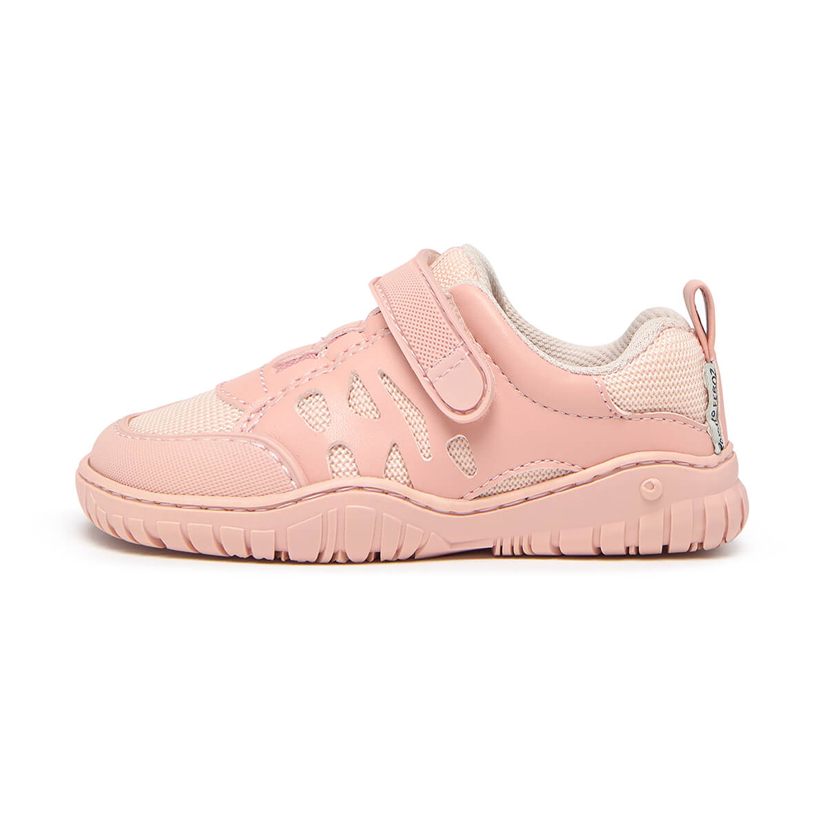 calzado infantil barefoot diseno respetuoso deportivo divertido moderno color rosa onil rocker 01