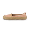 calzado respetuoso alpargatas unisex suela cuerda esparto transpirables color rosa claro palo verano teulada ss24 01