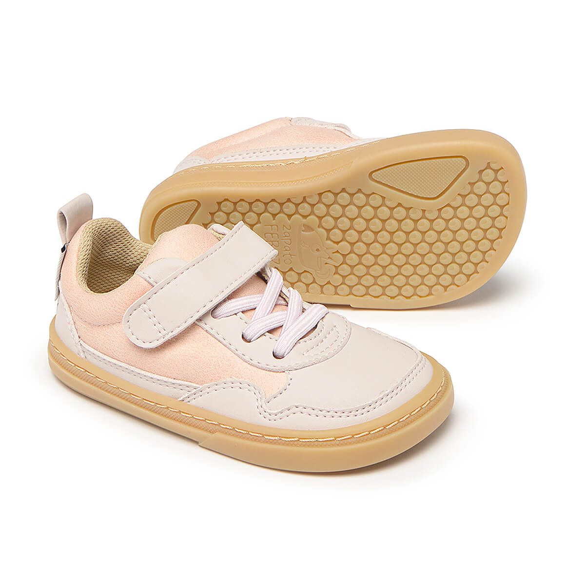 calzado respetuoso tejido microfibra feroz color rosa palo faura rocker aw25 02