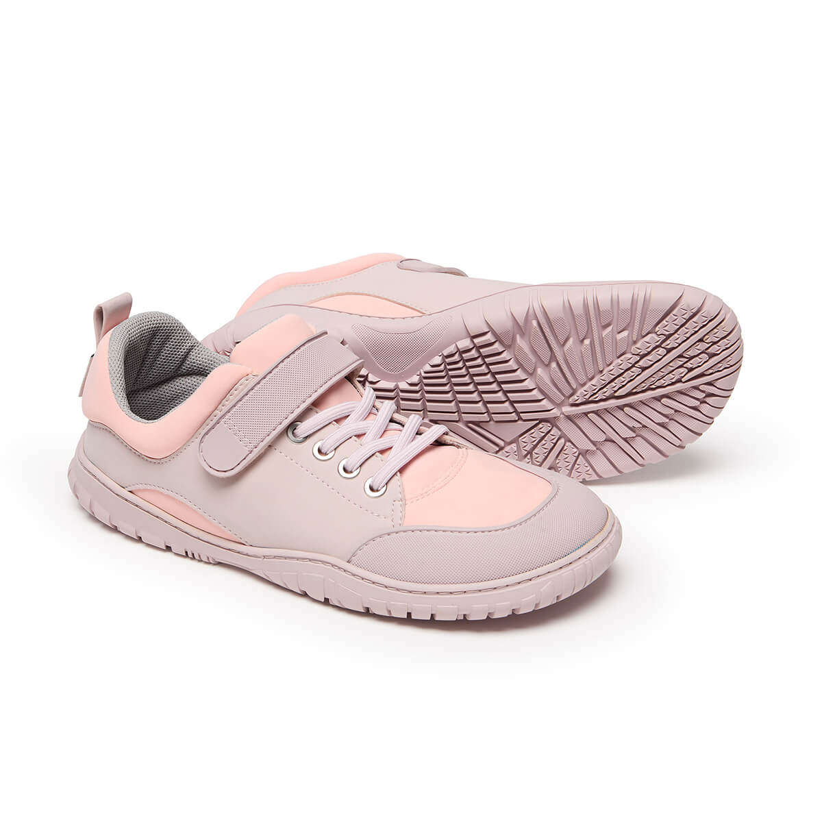 calzado zapatillas deportivas velcro diario casual color rosa ibi adulto aw24-02