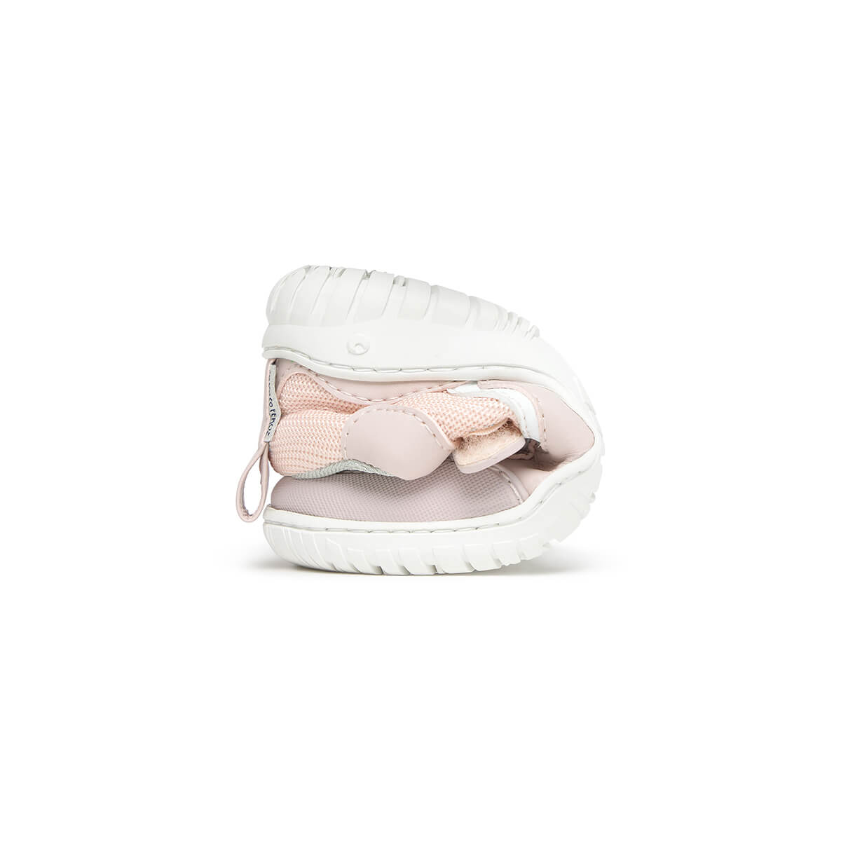 deportivas barefoot tejido vegano micronobuck ninas color rosa palo claro biar rocker AW25 04