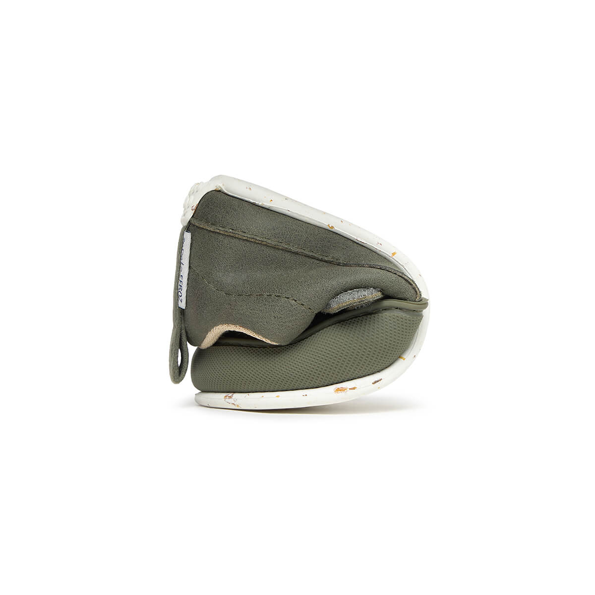 deportivas barefoot veganas faciles poner quitar bebes color verde kaki moraira feroz aw25 04