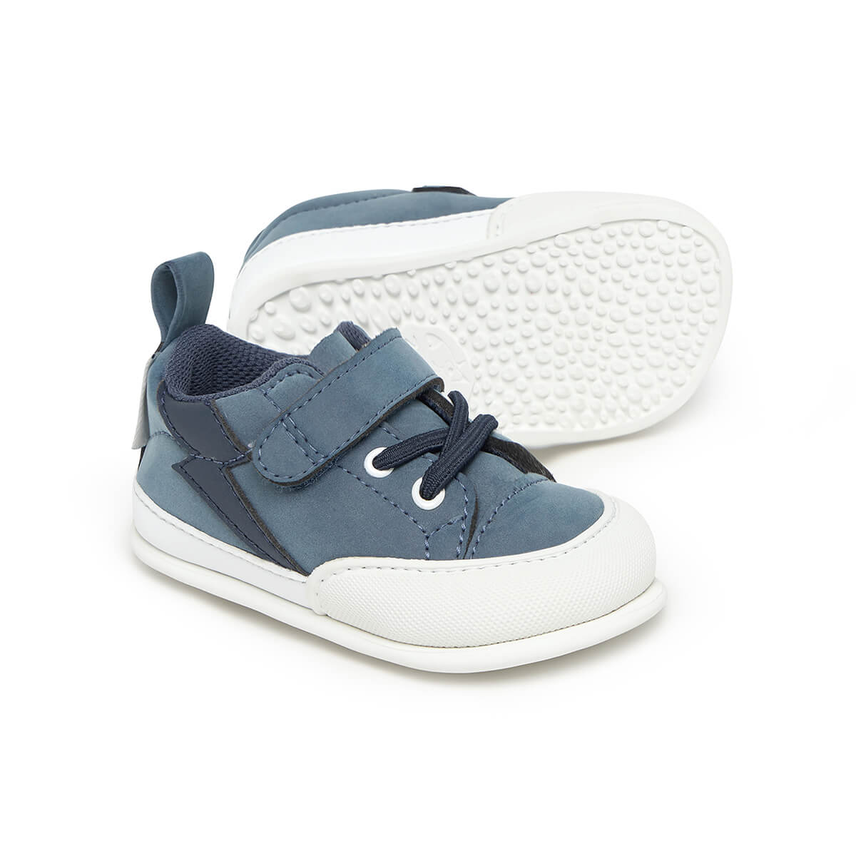 deportivas infantil respetuosas libertad movimiento caminar correr saltar jugar color azul paterna rayo feroz aw25 02