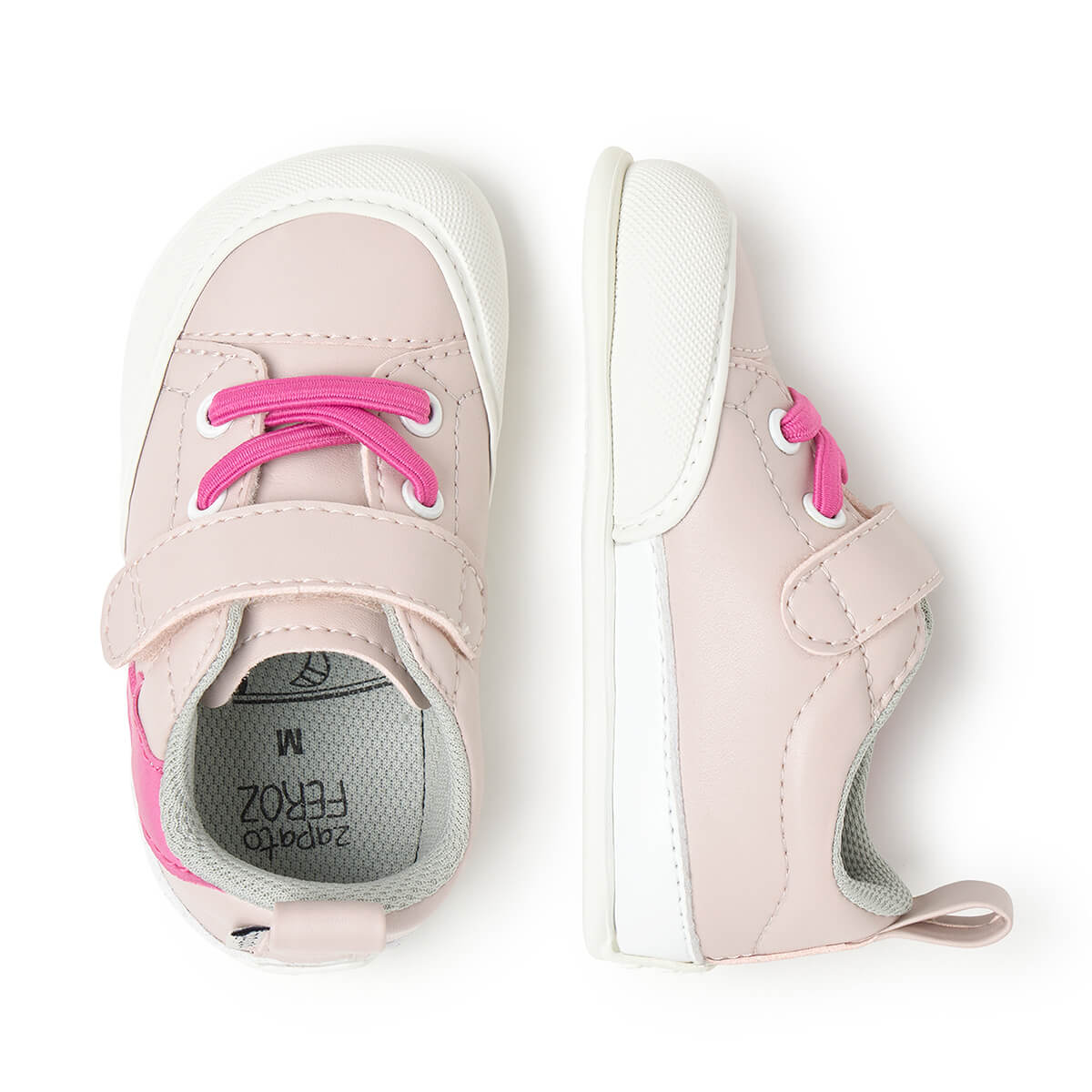 deportivas infantil respetuosas libertad movimiento caminar correr saltar jugar color rosa paterna rayo feroz aw25 03
