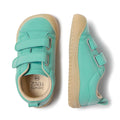 deportivas minimalistas transpirables velcro bebes color verde mint menta moraira rocker ss25 03