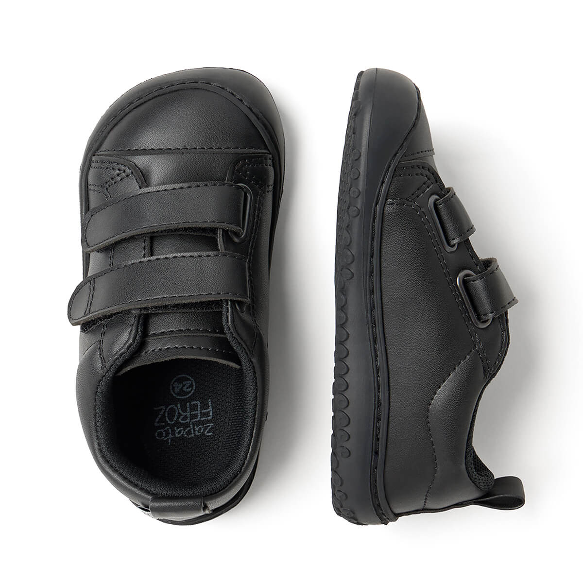 deportivas veganas colegio como andar descalzo faciles poner quitar calzar color negro moraira rocker aw25 03