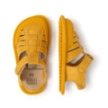 sandalia cangrejera barefoot infantil mostaza calpe rocker ss25 03