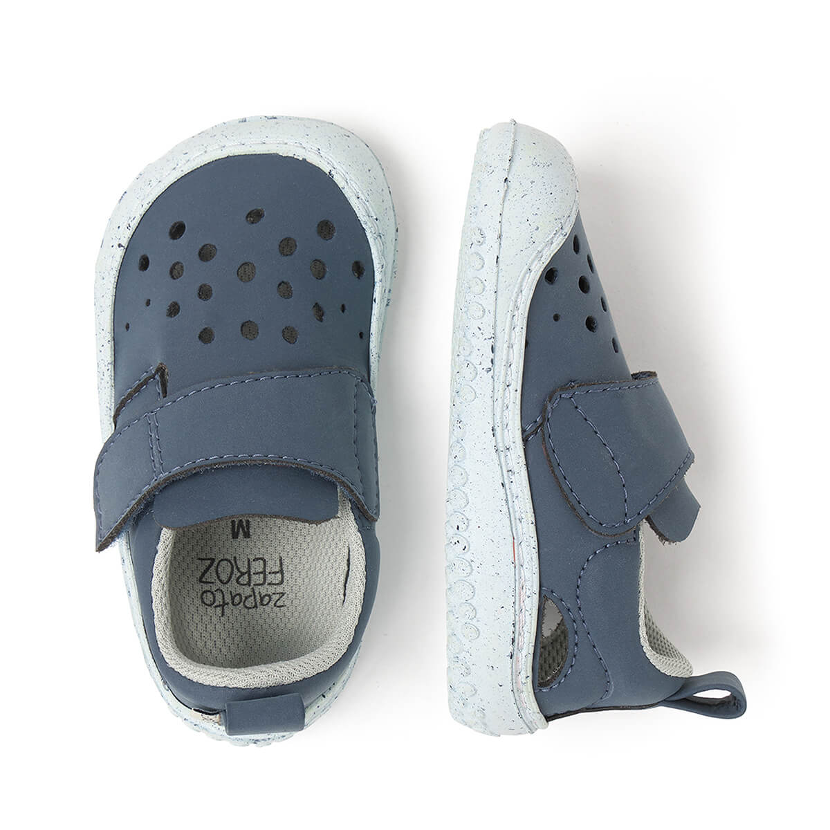 sandalia cerrada respetuosa bebes azul benisa ss25 03