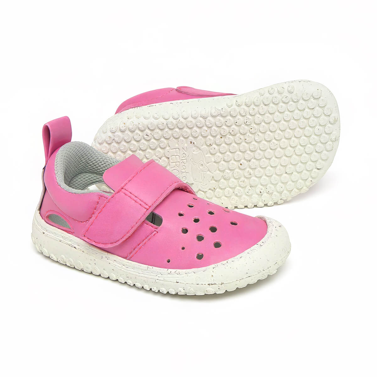 sandalia cerrada respetuosa bebes fresa rosa benisa feroz ss25 02