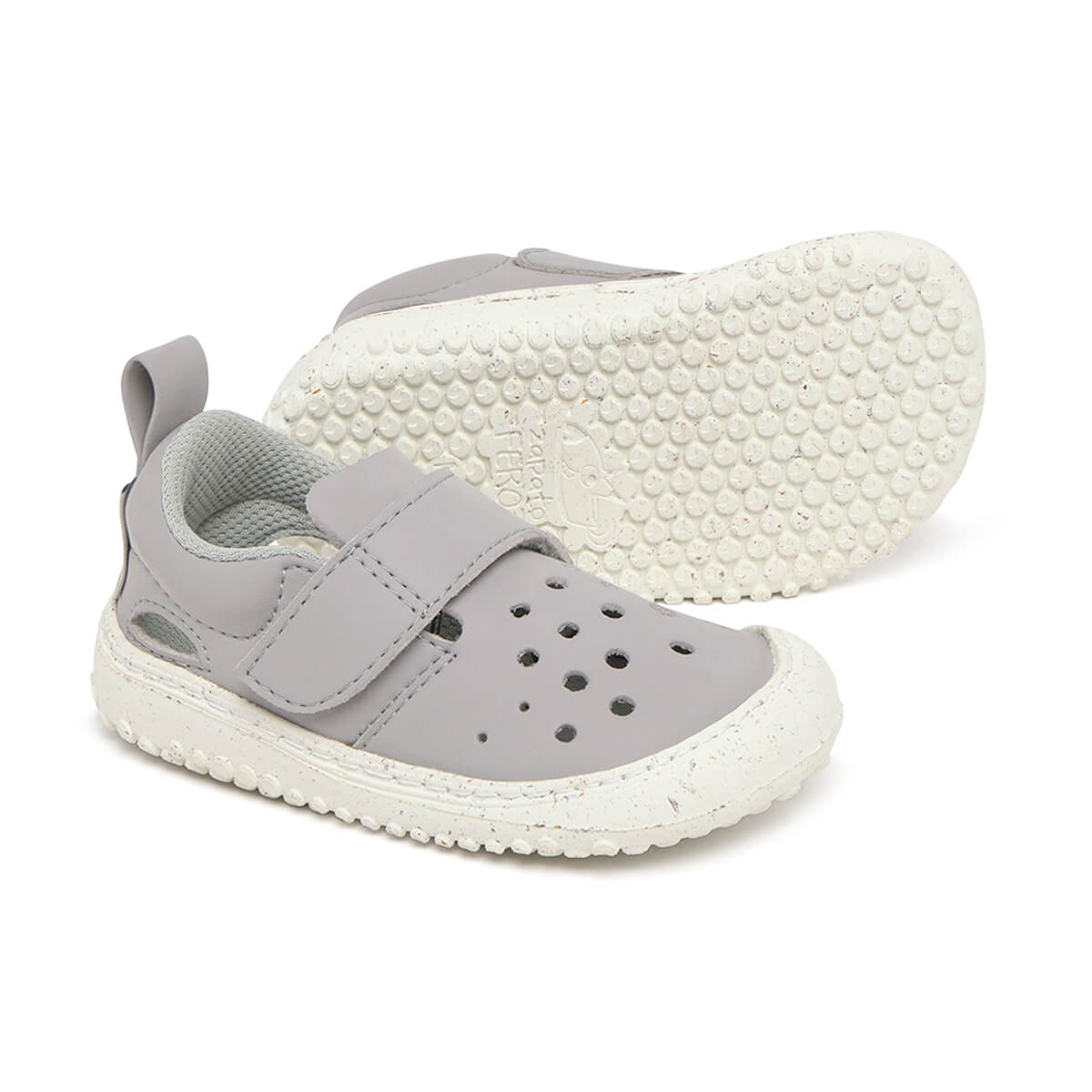 sandalia cerrada respetuosa bebes gris benisa feroz ss25 02