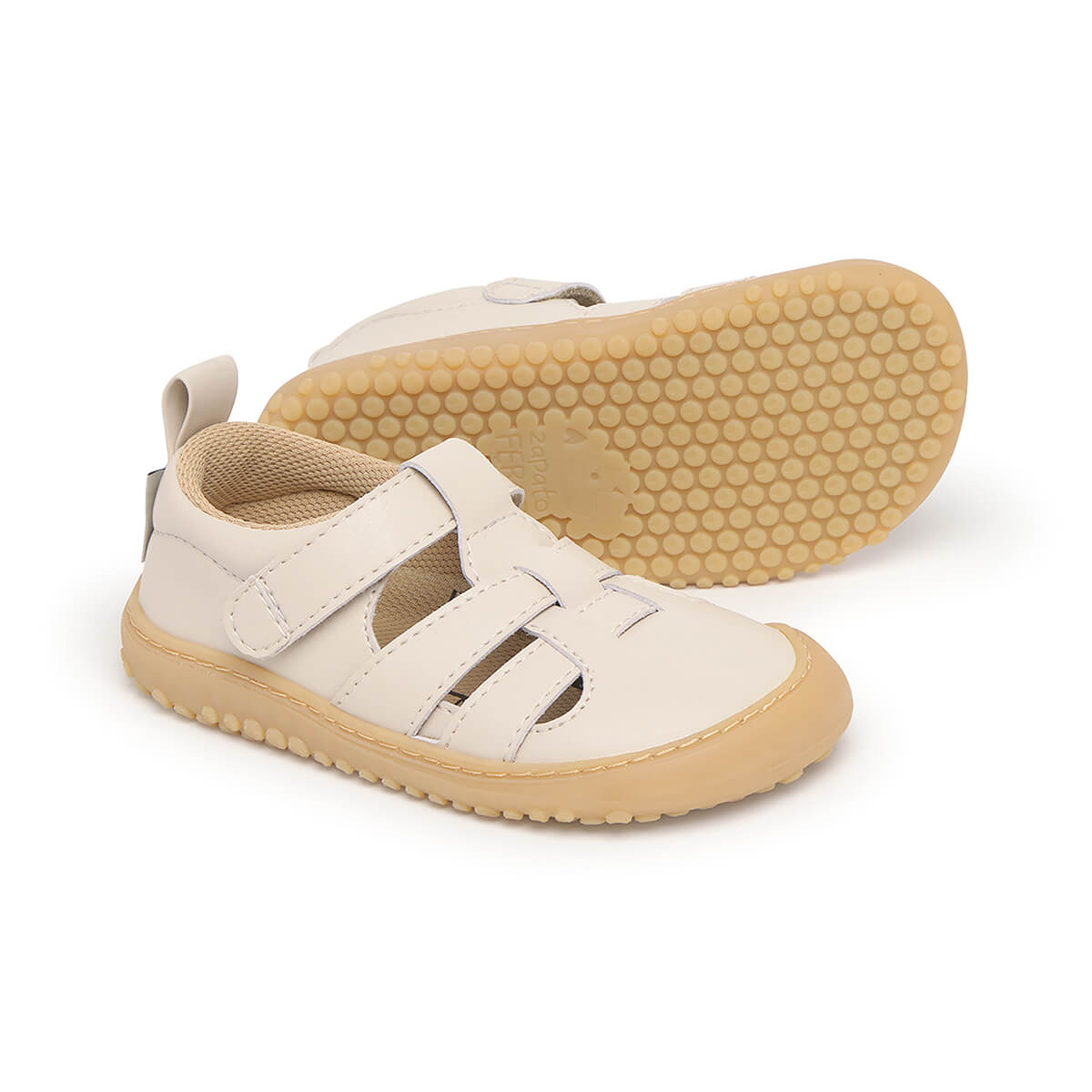 sandalia deportiva resistente agua respetousa infantil beige irta rocker ss25 02