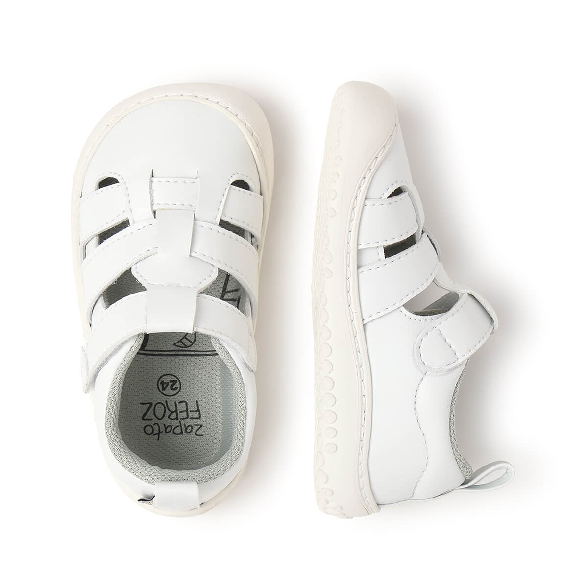 sandalia deportiva resistente agua respetousa infantil blanco irta rocker ss25 03