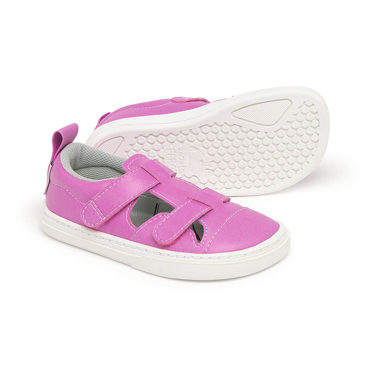 sandalia mayor apertura barefoot infantil fresa rosa javea rocker ss25 02
