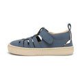 sandalia trenzada barefoot infantil azul tabarca rocker ss25 01