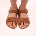 sandalia trenzada barefoot infantil gandia rocker ss25