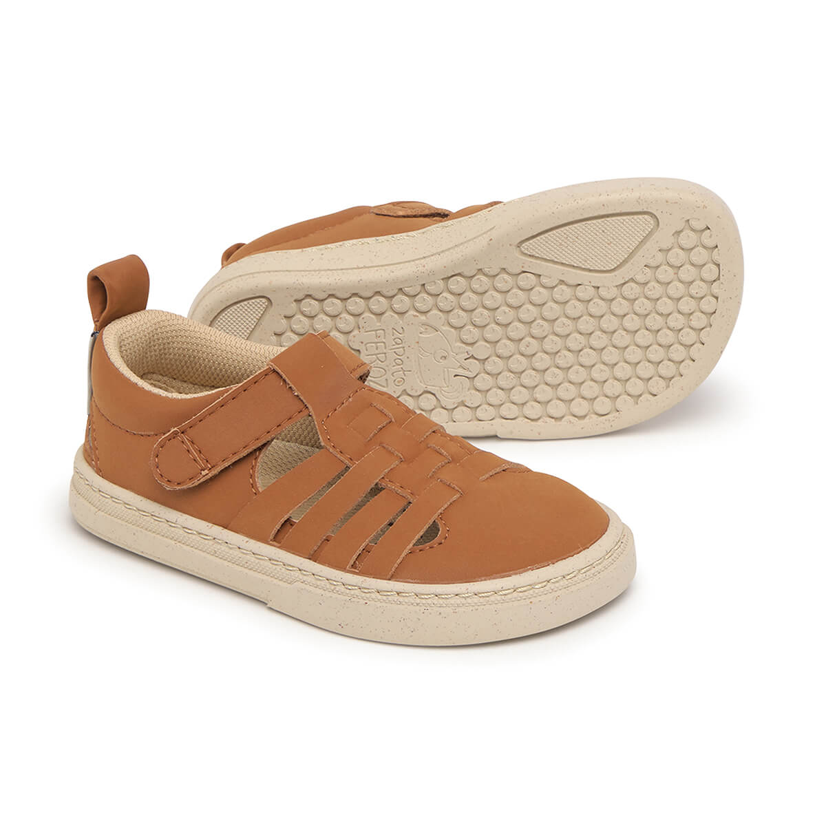 sandalia trenzada barefoot infantil nut tabarca rocker ss25 02