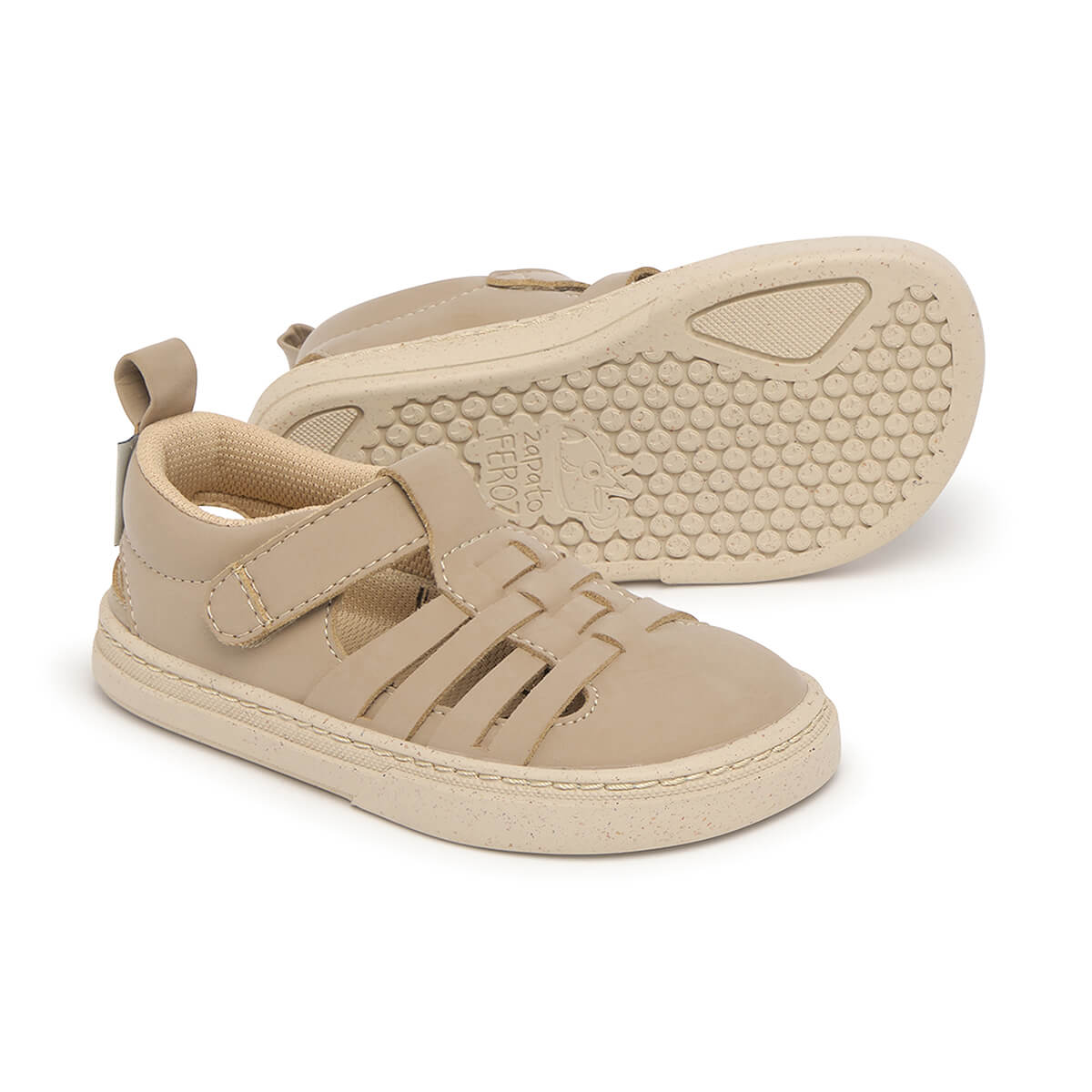 sandalia trenzada barefoot infantil piedra tabarca rocker ss25 02