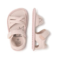 sandalia trenzada barefoot infantil rosa palo gandia rocker ss25 03