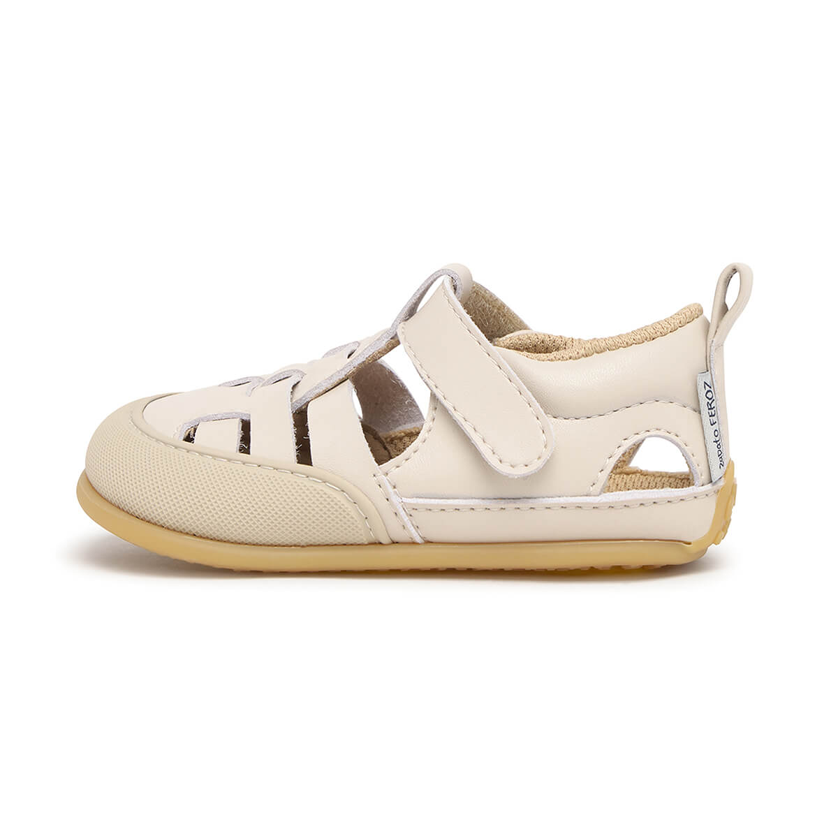 sandalia trenzada respetuosa bebes beige tabarca feroz ss25 01