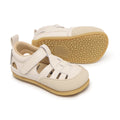 sandalia trenzada respetuosa bebes beige tabarca feroz ss25 02