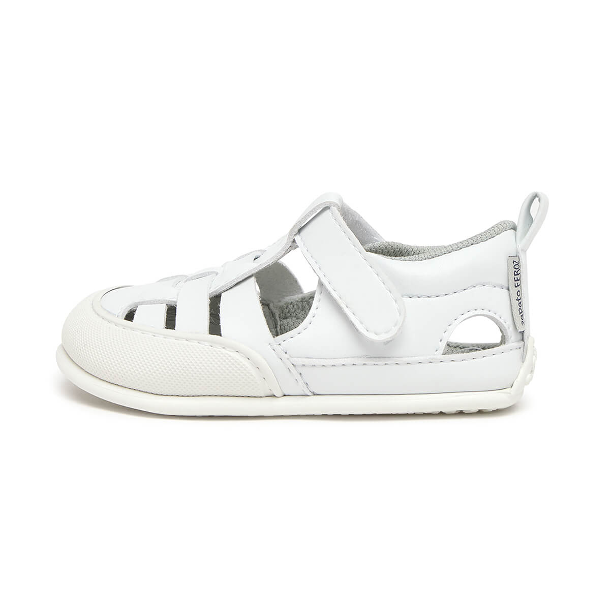 sandalia trenzada respetuosa bebes blanco tabarca feroz ss25 01