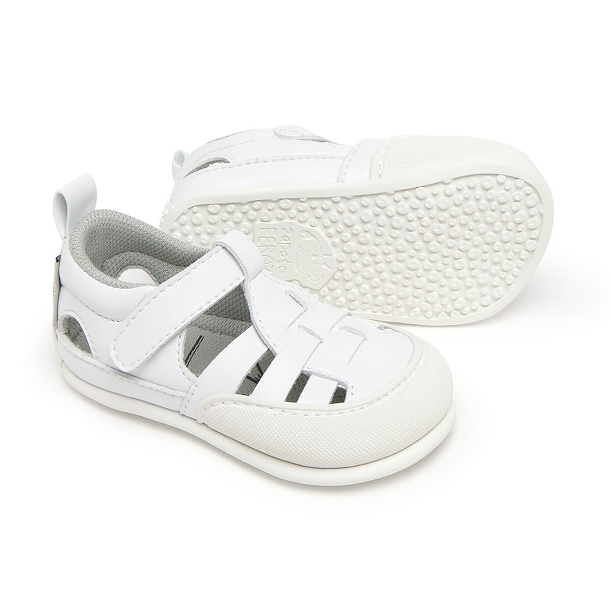 sandalia trenzada respetuosa bebes blanco tabarca feroz ss25 02