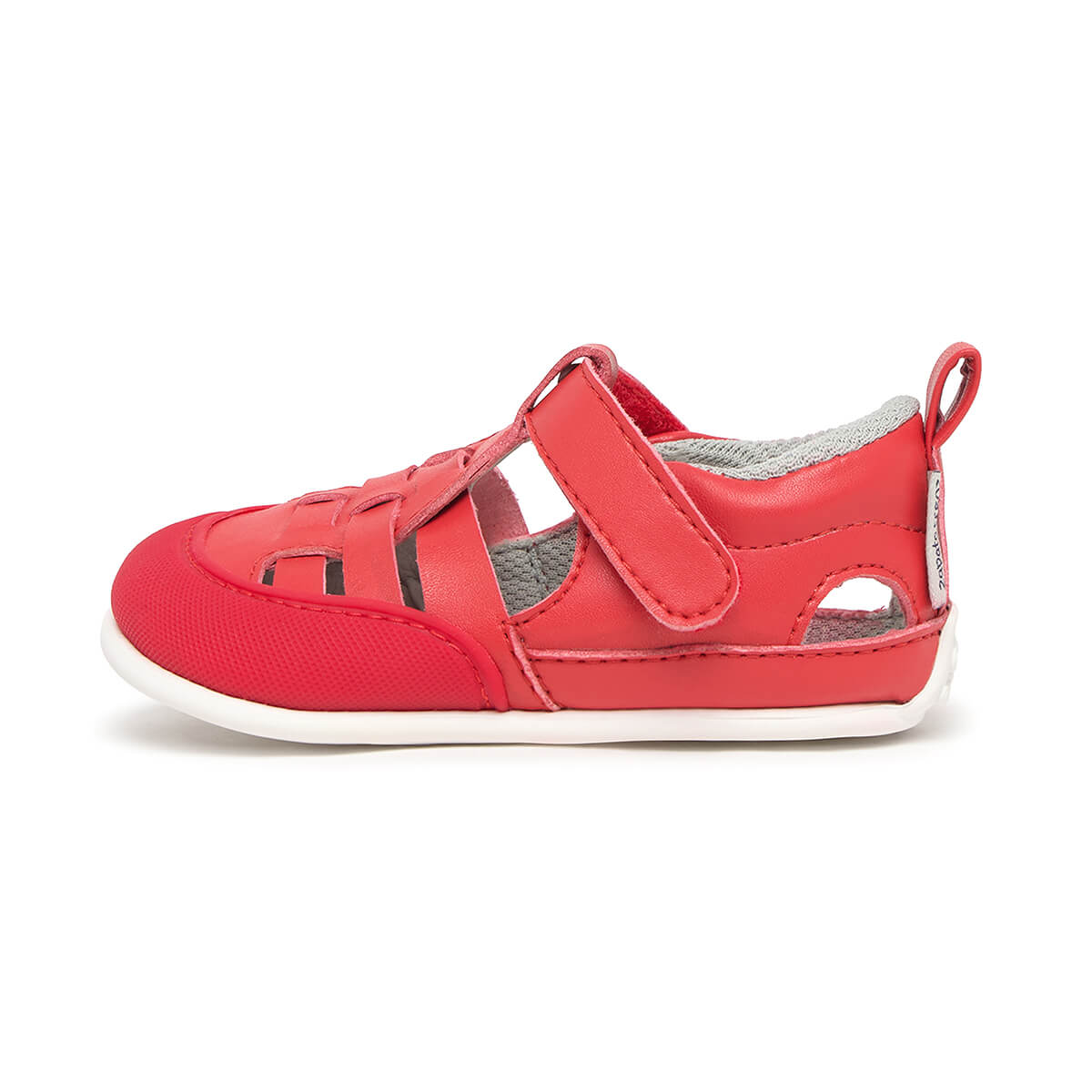 sandalia trenzada respetuosa bebes rojo tabarca feroz ss25 01