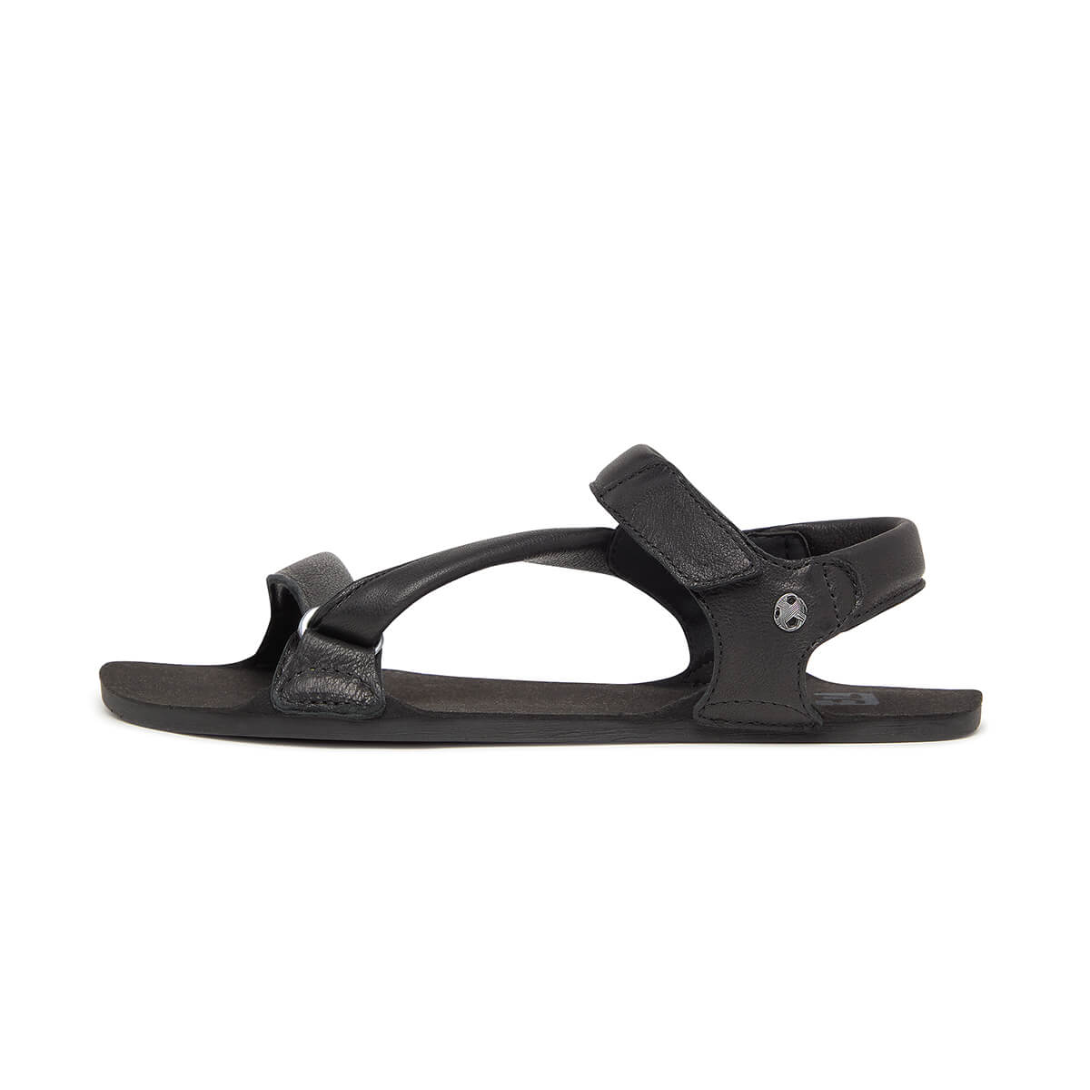 sandalias barefoot suela plana flexible blanda piel color negro mujer hombre primavera verano oliva ss25 01