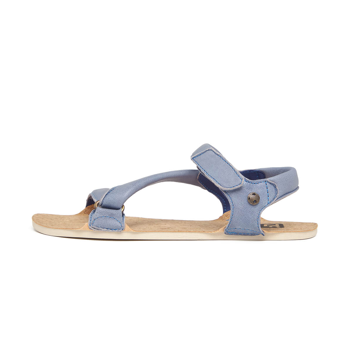 sandalias minimalistas piel ajustadas tobillo comodas ligeras suela mujer hombre azul primavera verano oliva ss25 01
