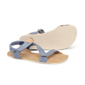 sandalias minimalistas piel ajustadas tobillo comodas ligeras suela mujer hombre azul primavera verano oliva ss25 02