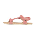 sandalias respetuosas saludables piel andar descalzo unisex adulto color frambuesa rosa primavera verano oliva ss25 01