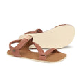 sandalias unisex adulto piel comodas ligeras descalzo pies libres color nut nude nuez marron claro oliva ss25 02