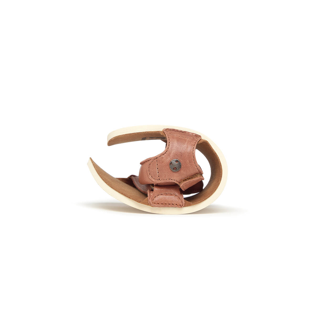 sandalias unisex adulto piel comodas ligeras descalzo pies libres color nut nude nuez marron claro oliva ss25 04